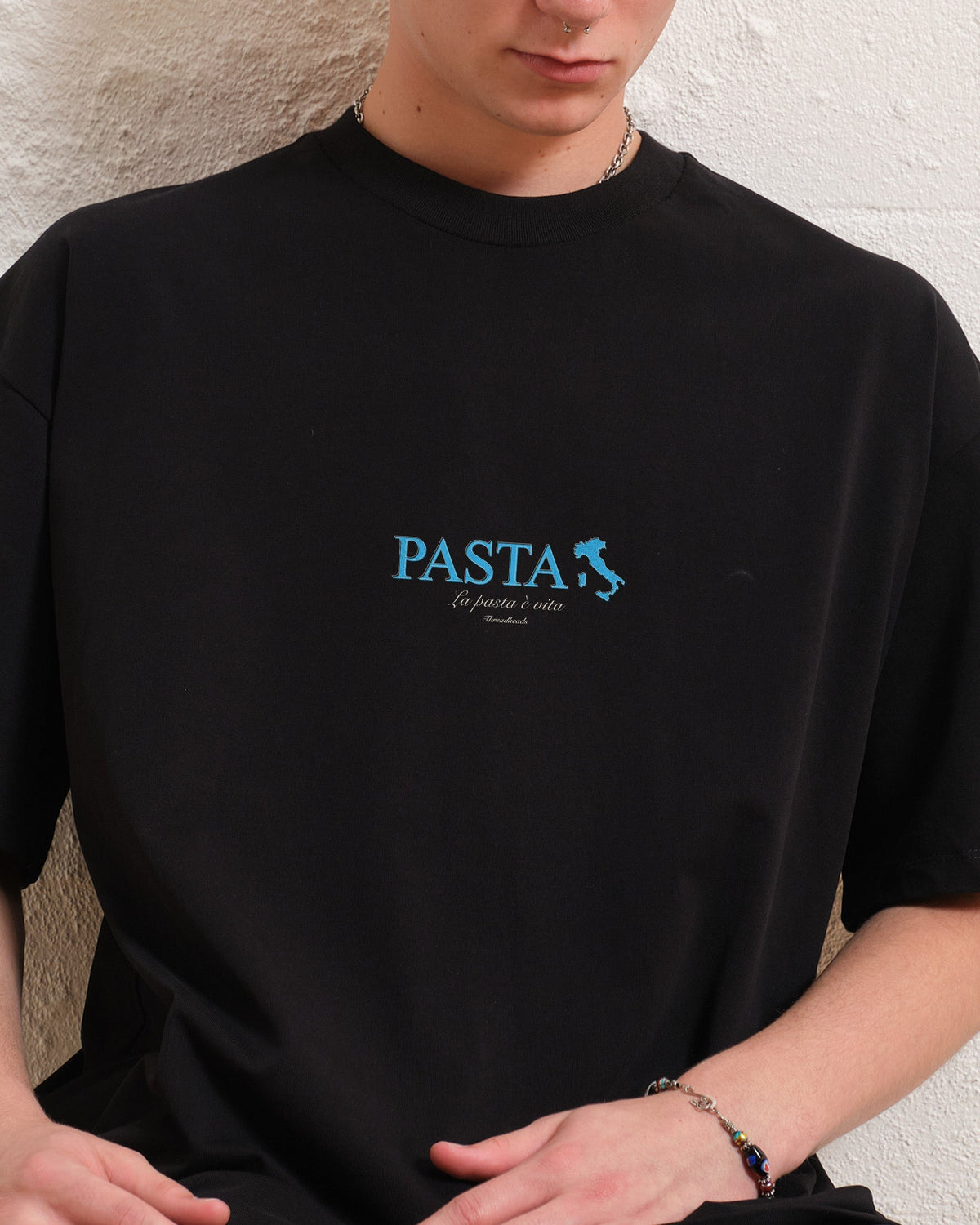 Pasta Is Life Oversized Tee Unisex
