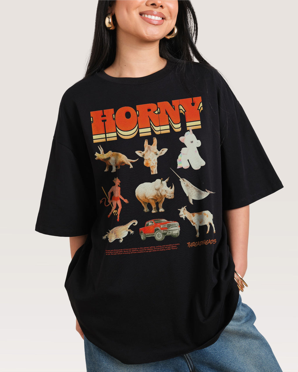 Horny Things Oversized Tee Unisex