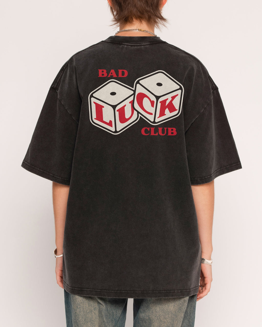Bad Luck Club Oversized Tee Unisex