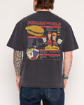 Burger World Oversized Tee Unisex