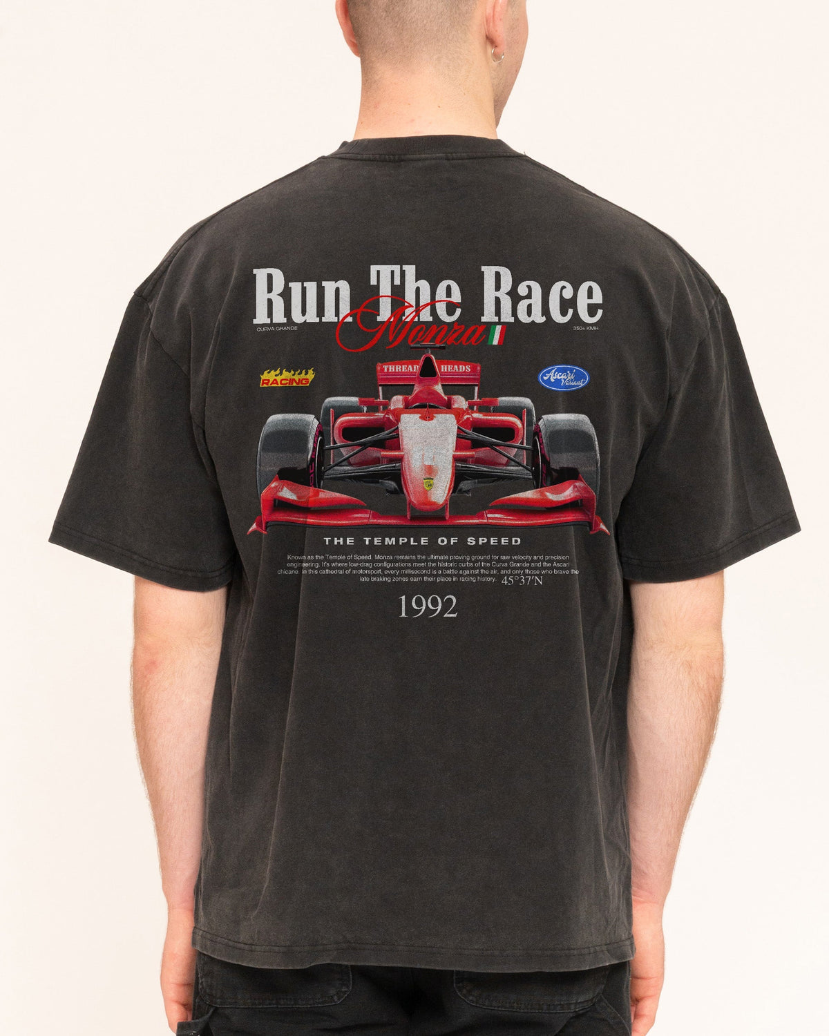 Run the Race Oversized Tee Unisex