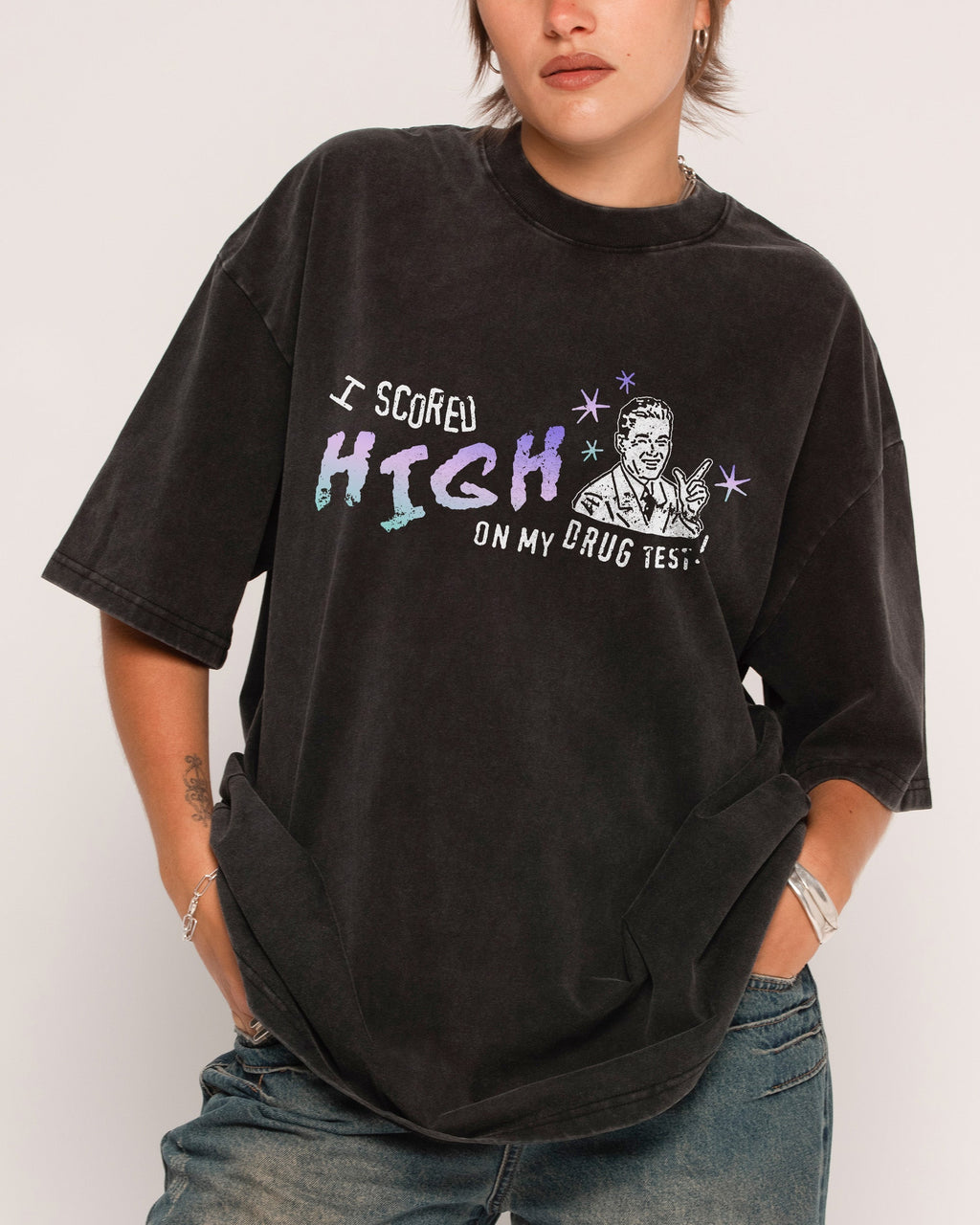High Achiever Oversized Tee Unisex