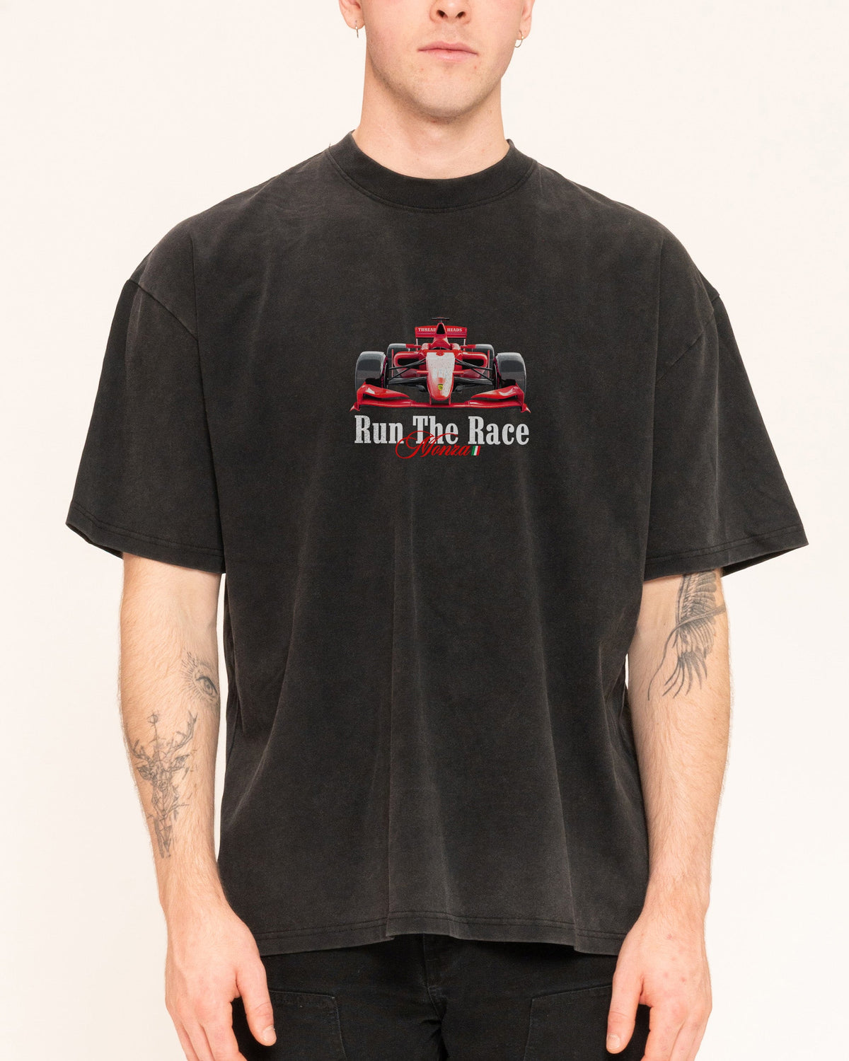 Run the Race Oversized Tee Unisex