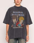 Heh Heh Metalheads Wash Tee Unisex