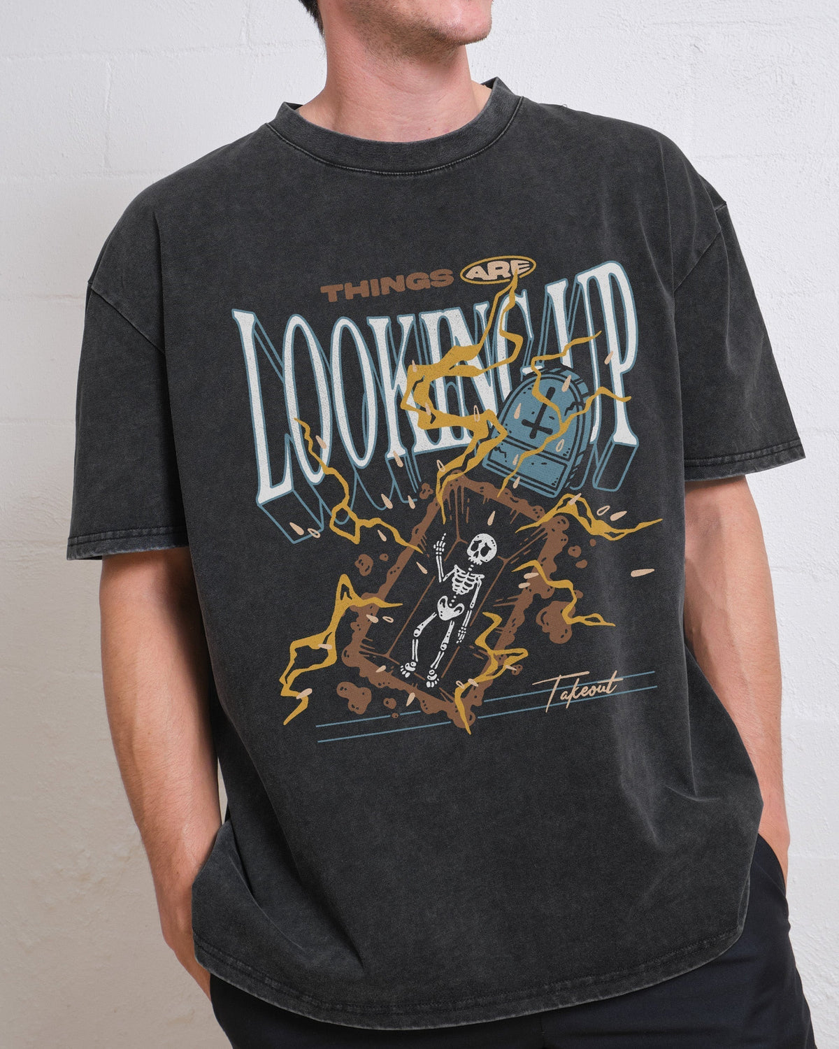 Things Are Looking Up Oversized Tee Unisex