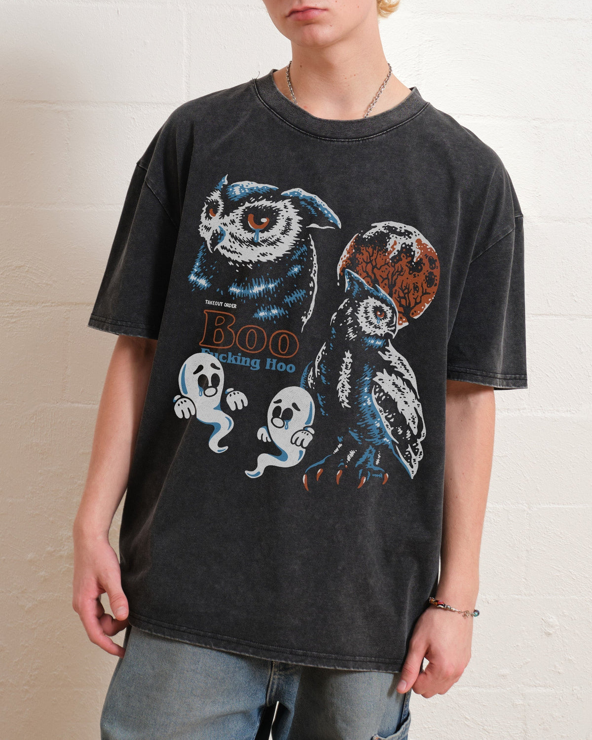 Boo Hoo Oversized Tee Unisex