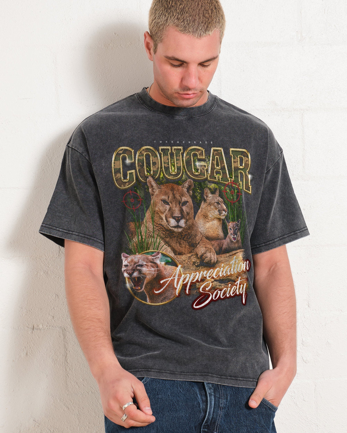 Cougar Appreciation Society Oversized Tee Unisex