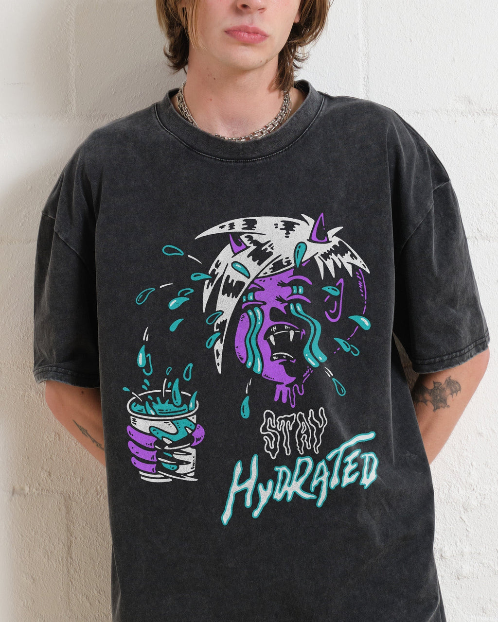 Stay Hydrated Oversized Tee Unisex