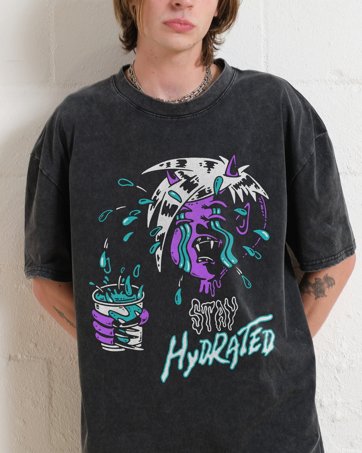 Stay Hydrated Oversized Tee Unisex