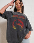 Mortal Kombat Logo Oversized Tee Unisex