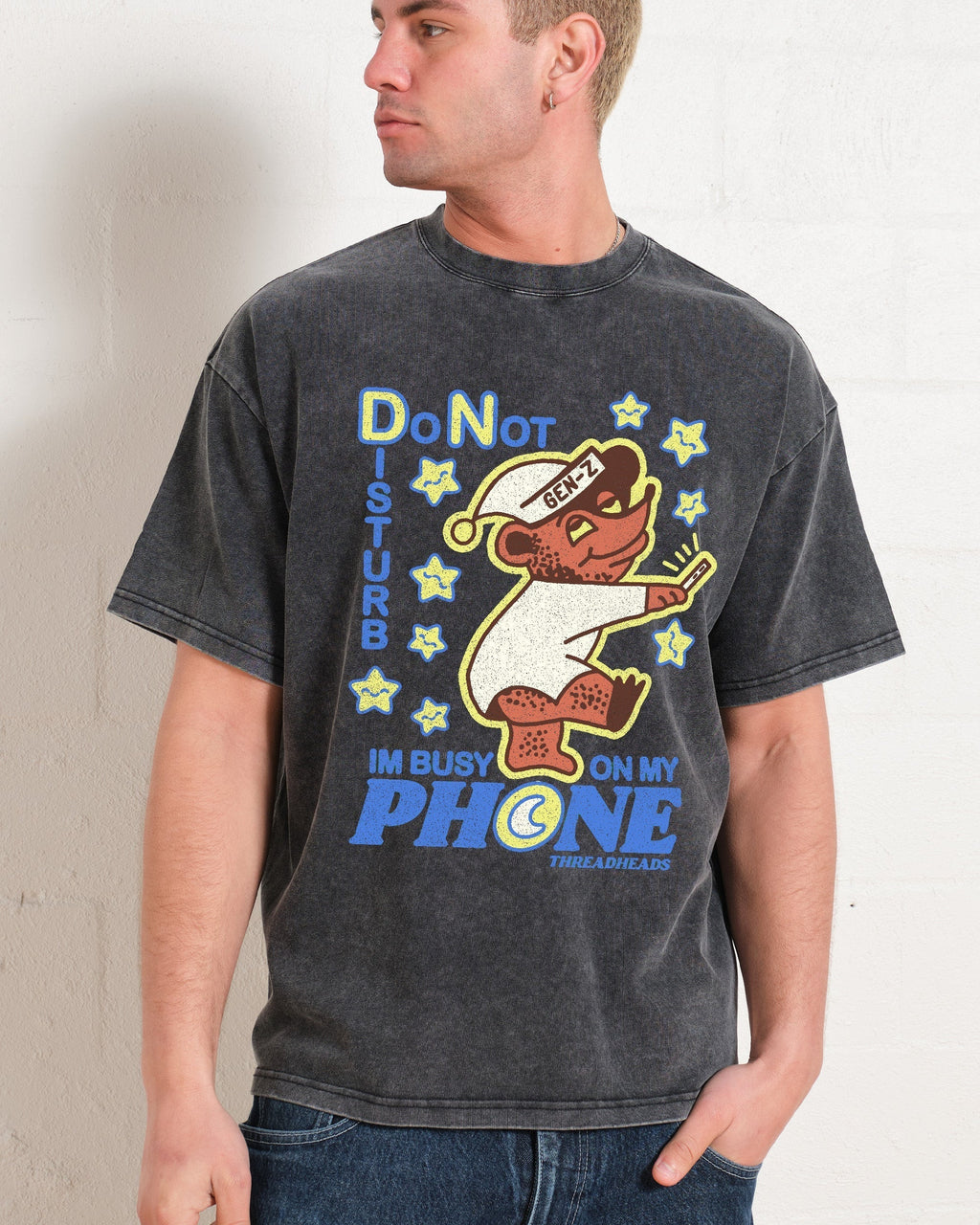 Do Not Disturb Oversized Tee Unisex