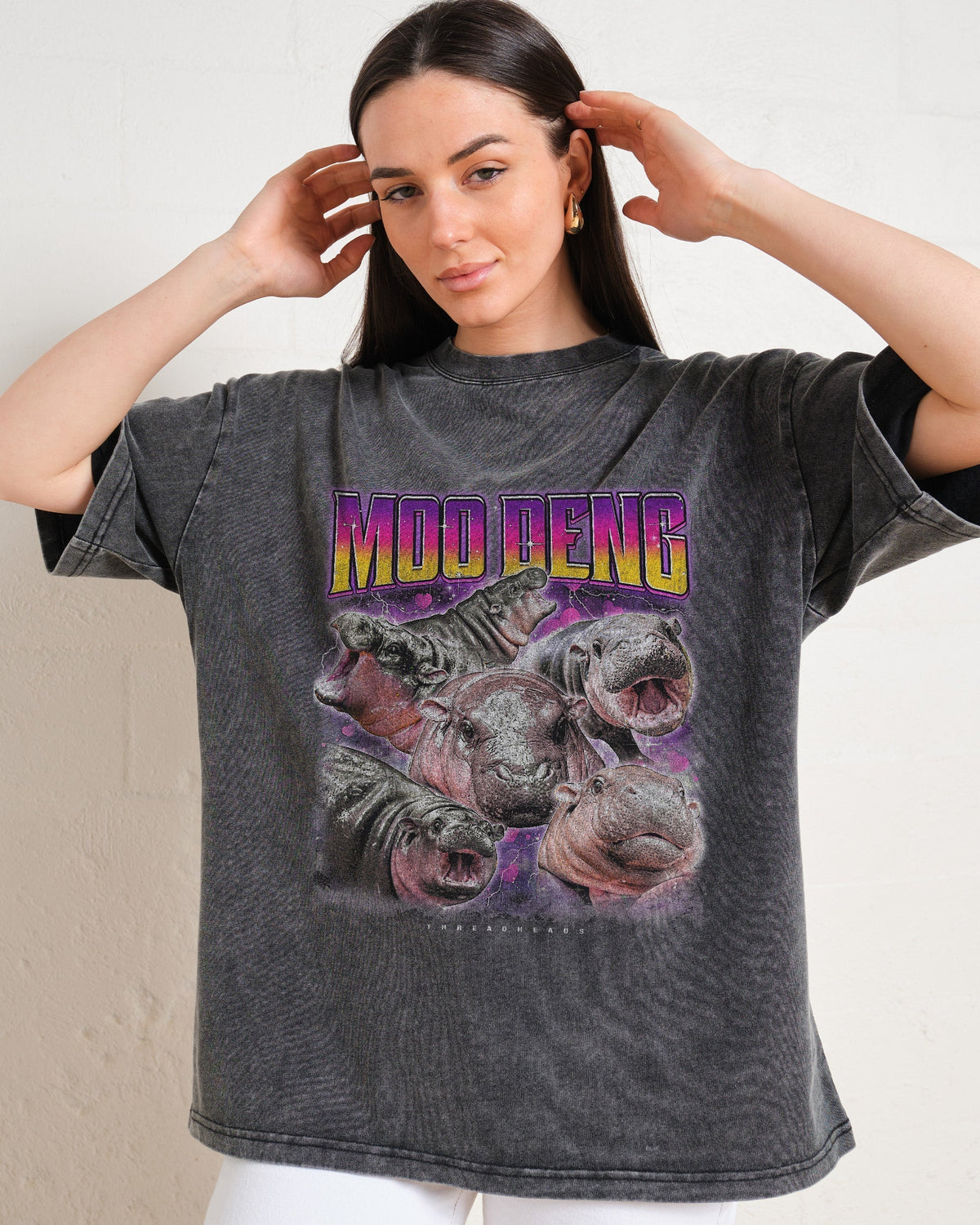 Moo Deng Oversized Tee Unisex