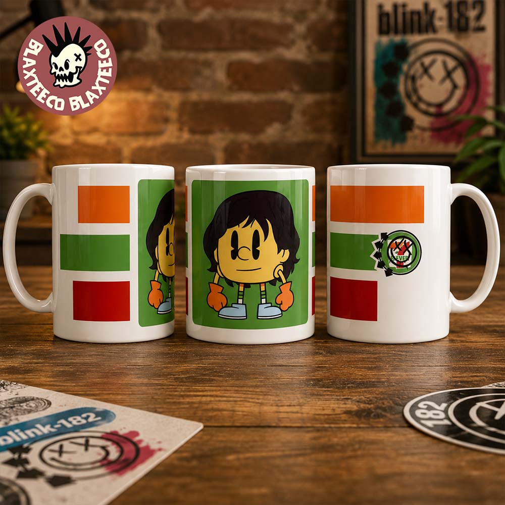 Blink-182 X 7-Eleven X Pacman San Diego Comic-Con 2026 Exclusive Mark Hoppus Ceramic Coffee Mug