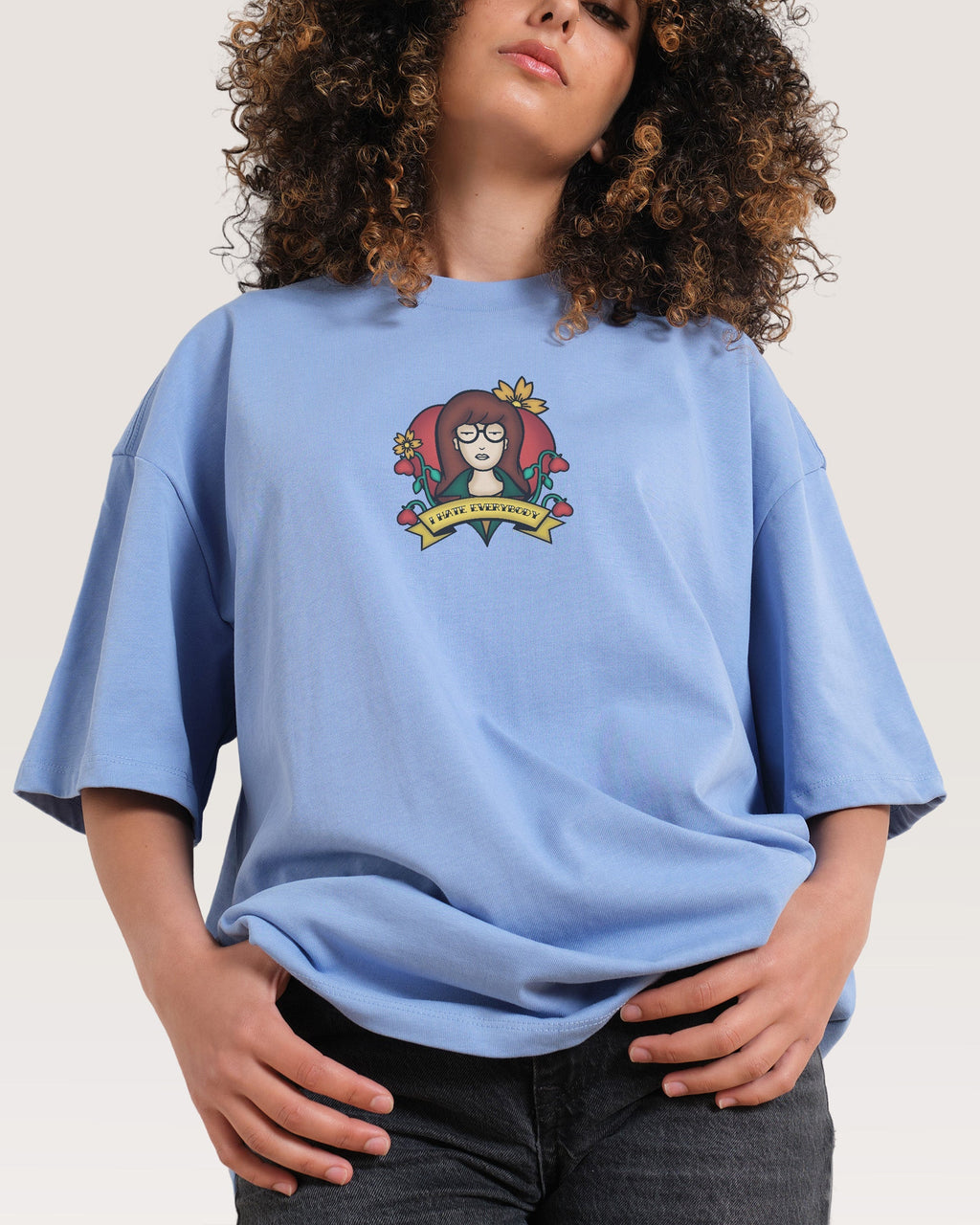I Hate Everybody Oversized Tee Unisex
