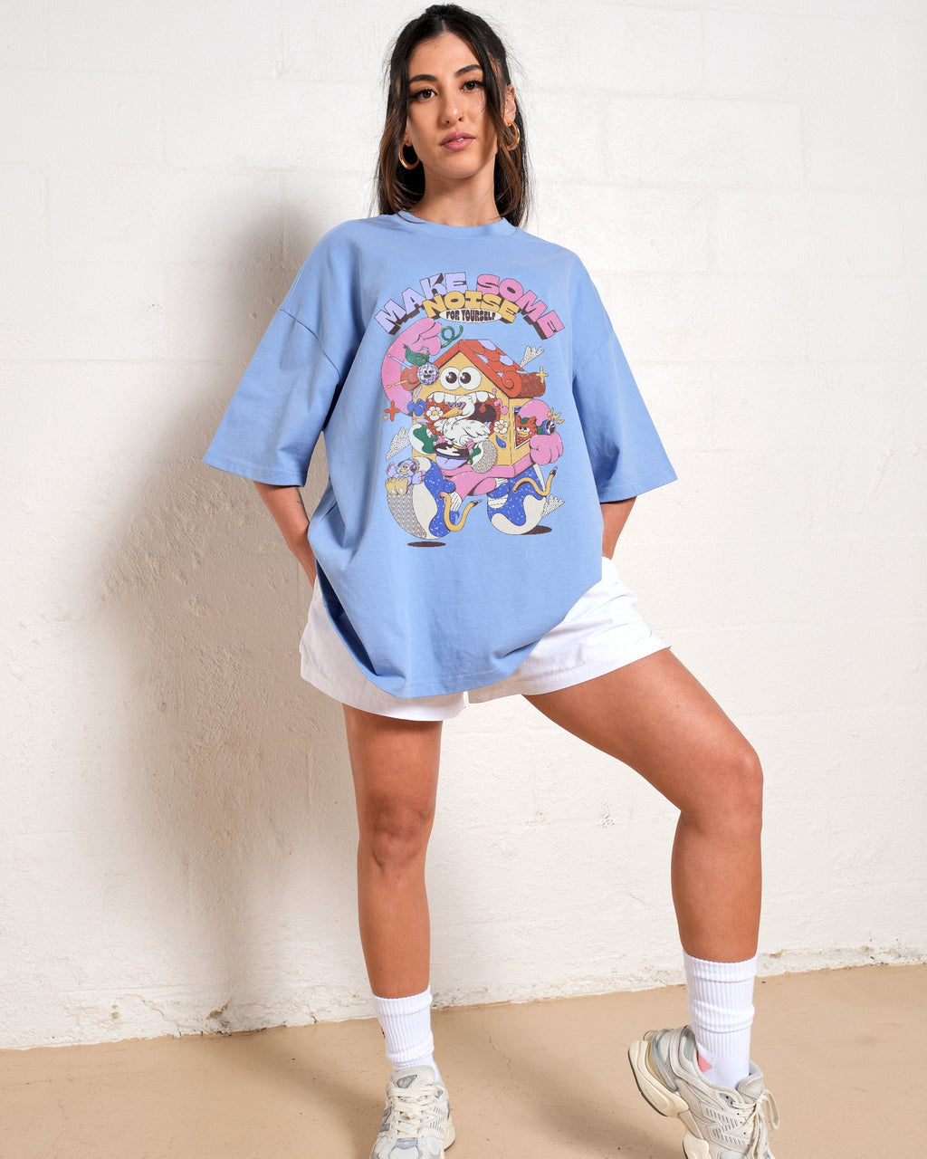Make Some Noise Oversized Tee Unisex