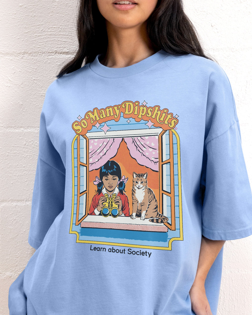 So Many Dipshits Oversized Tee Unisex