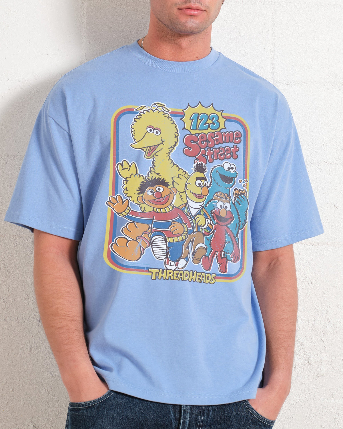 123 Sesame St Oversized Tee Unisex