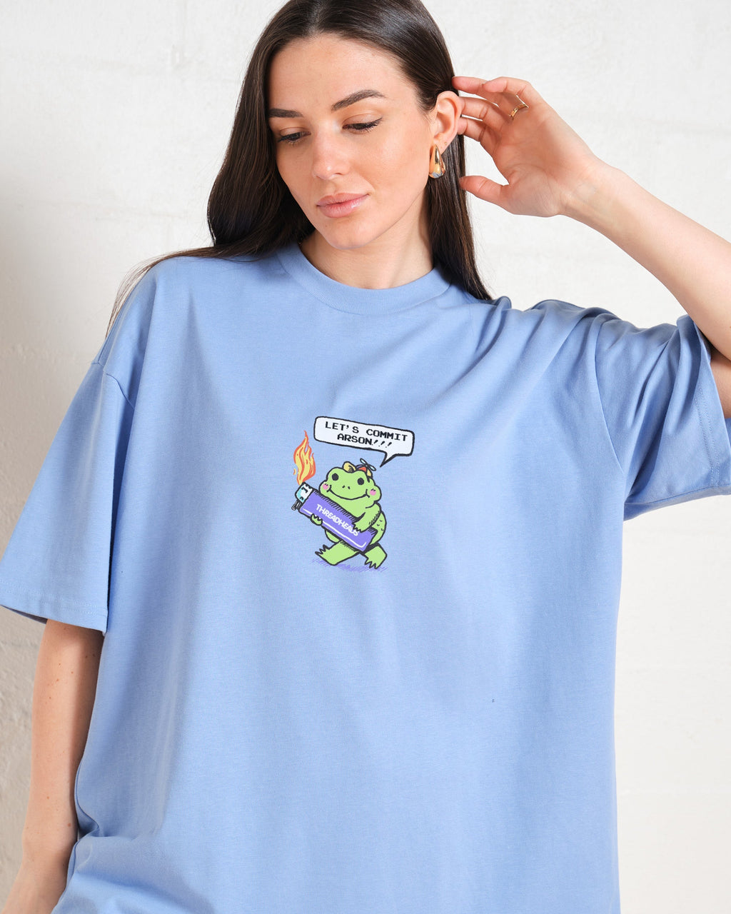 Let's Commit Arson Oversized Tee Unisex