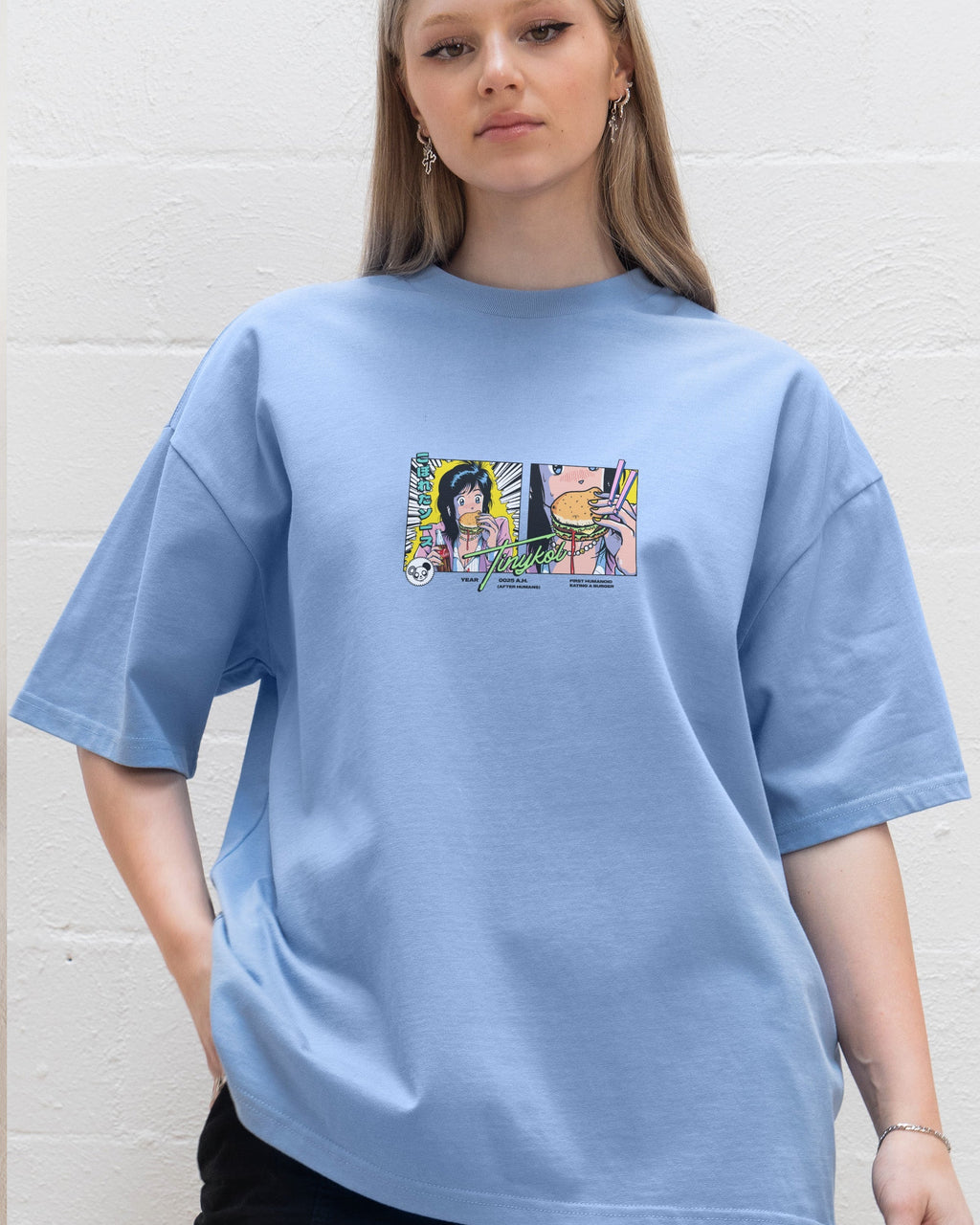 First Burger Oversized Tee Unisex