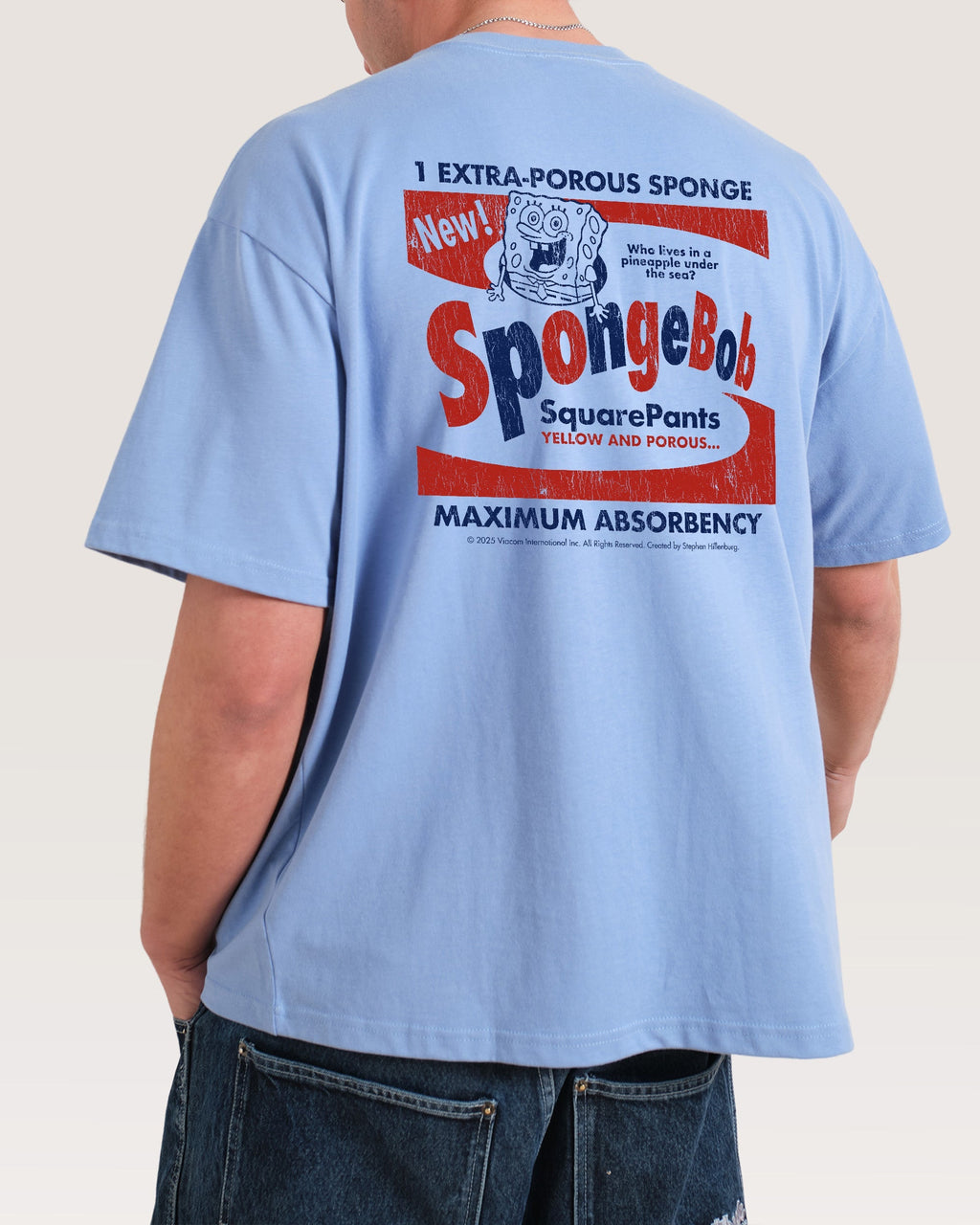 Spongebob Bob Oversized Tee Unisex