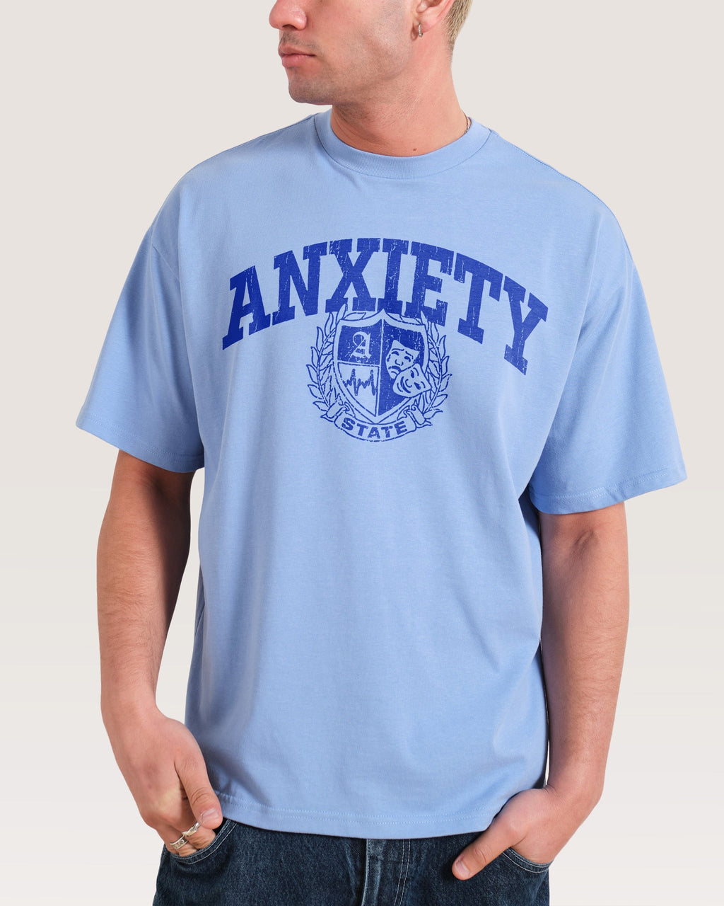 Anxiety State Oversized Tee Unisex