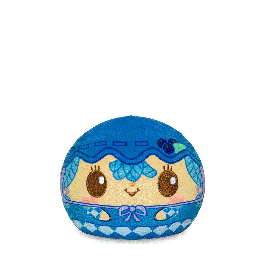 Blueberry Muffin and Cheesecake Mouse 6" Blueberry-Scented Reversible Plushie Unisex