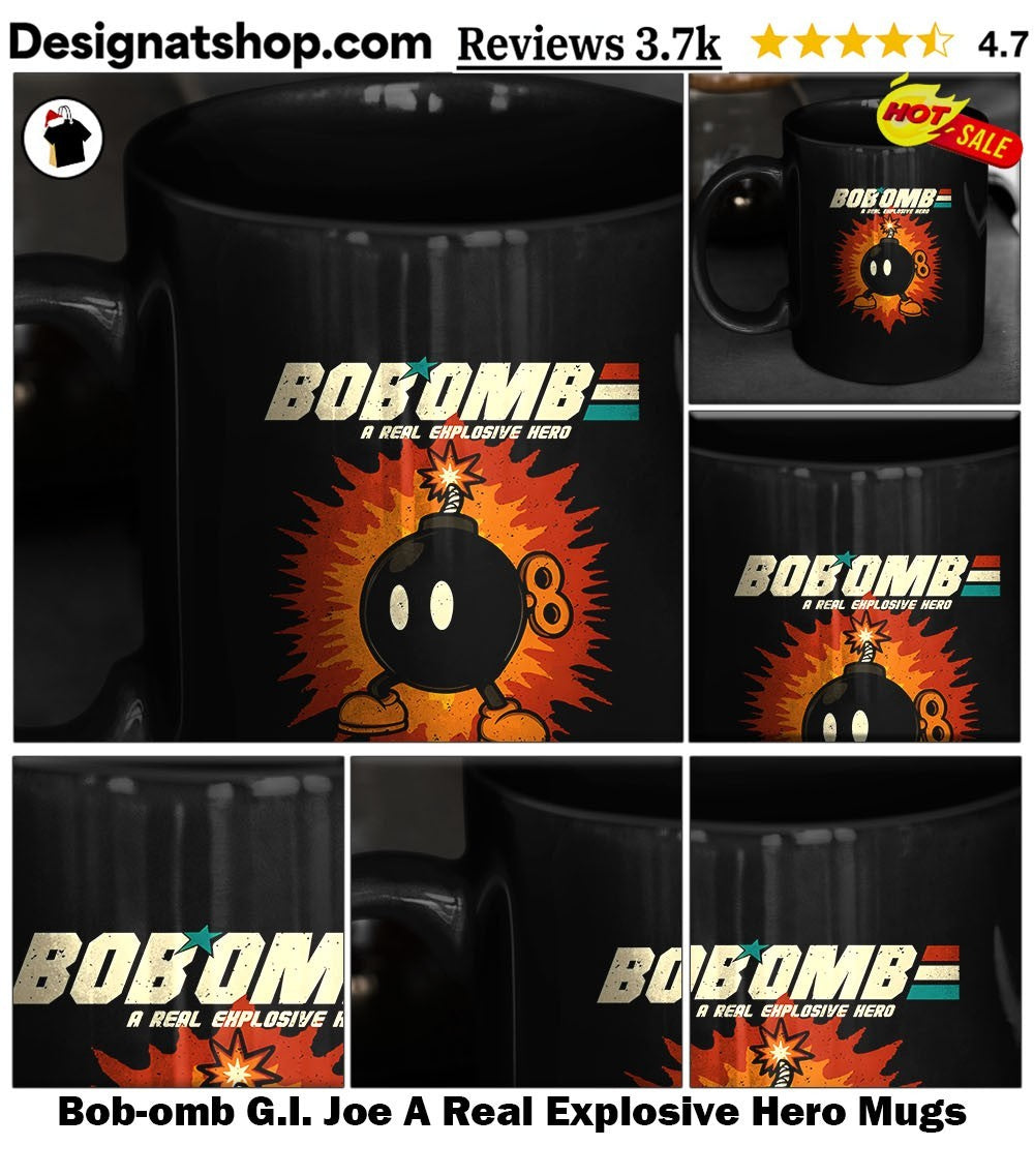Bob-omb G.I. Joe A Real Explosive Hero shirt