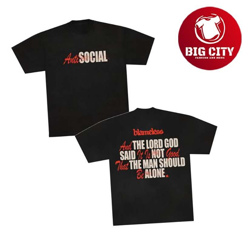 Bold Apparel Antisocial Two Sided Shirt Unisex