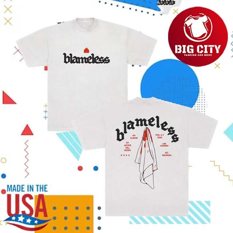 Bold Apparel Blameless Concert Two Sided Shirt Unisex