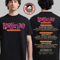 Borderland Festival 2026 Full Lineup In East Aurora New York On September 18-20 2026 Two Sided T-Shirt