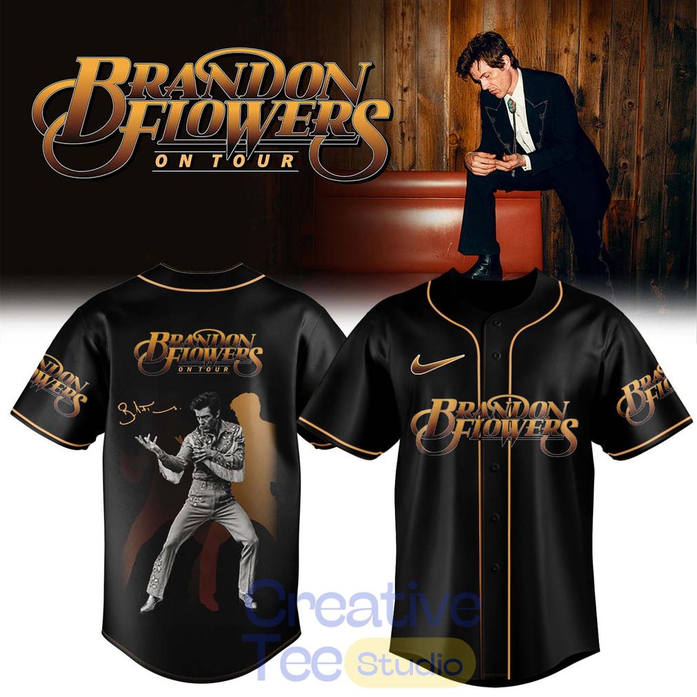 Brandon Flowers On Tour 2026 Signature Edition Jersey