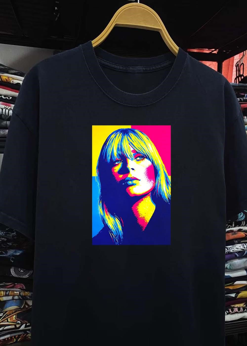Brigitte Bardot Staring Pop Art shirt