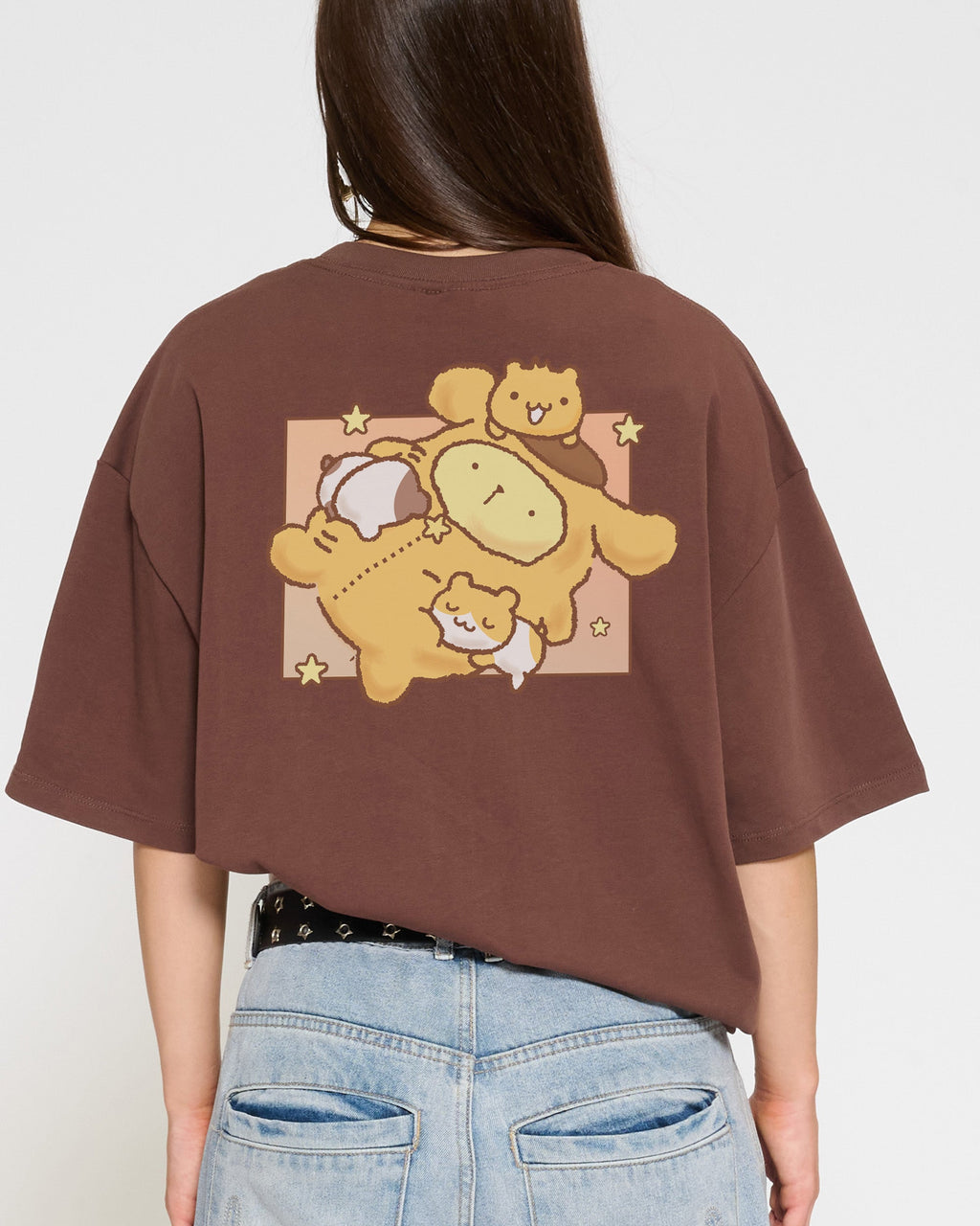 Pompompurin Yeehaw Oversized Tee Unisex