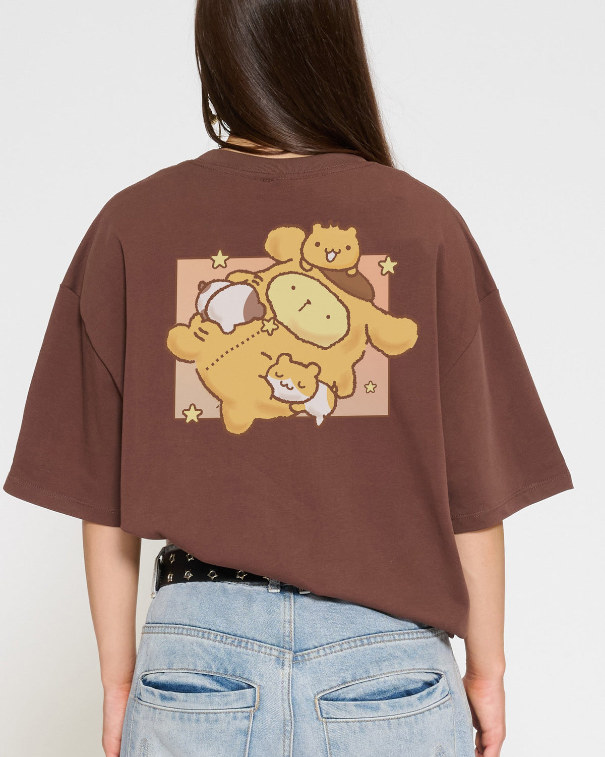 Pompompurin Yeehaw Oversized Tee Unisex
