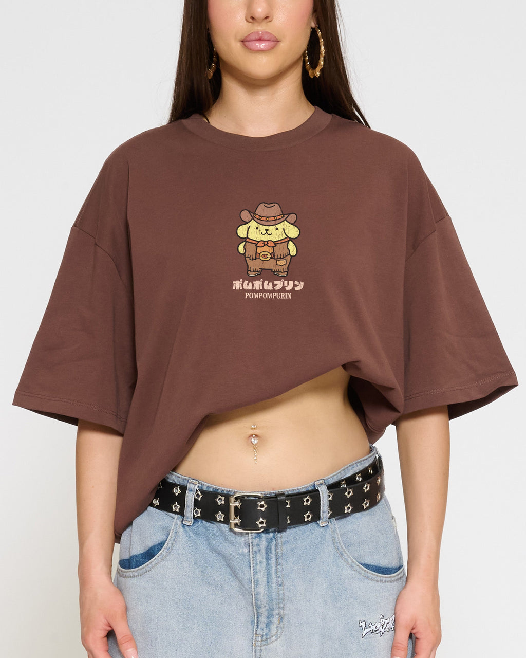 Pompompurin Yeehaw Oversized Tee Unisex