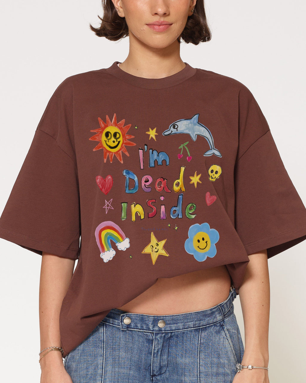 I’m Dead Inside Oversized Tee Unisex