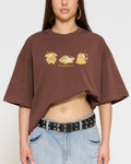 Pompompurin Nap Oversized Tee Unisex