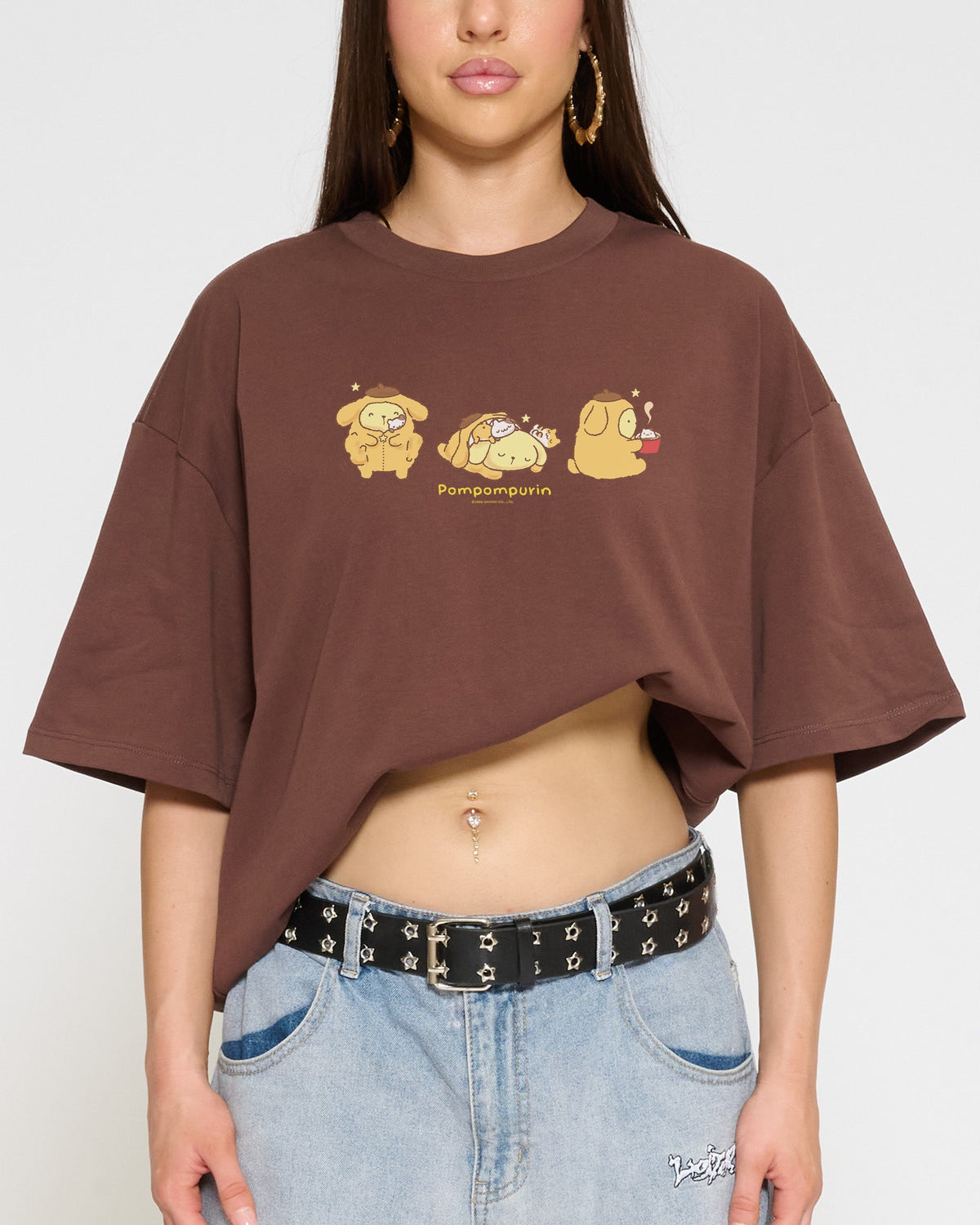 Pompompurin Nap Oversized Tee Unisex