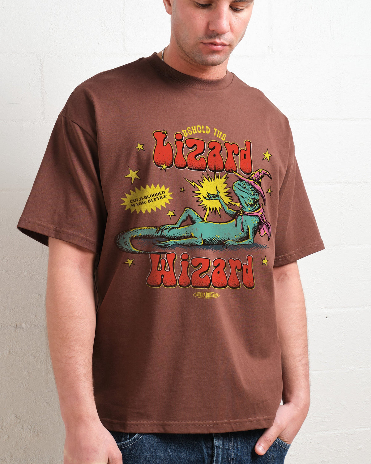 Lizard Wizard Oversized Tee Unisex