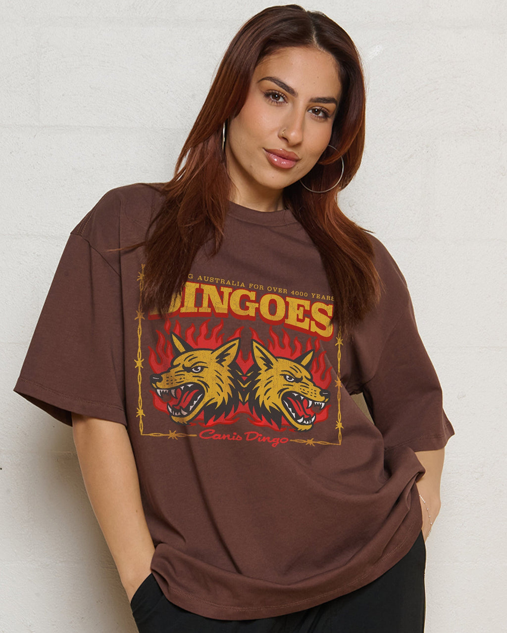 Territory Dingoes Oversized Tee Unisex
