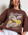 Oysters, The Quiet Luxury Oversized Tee Unisex