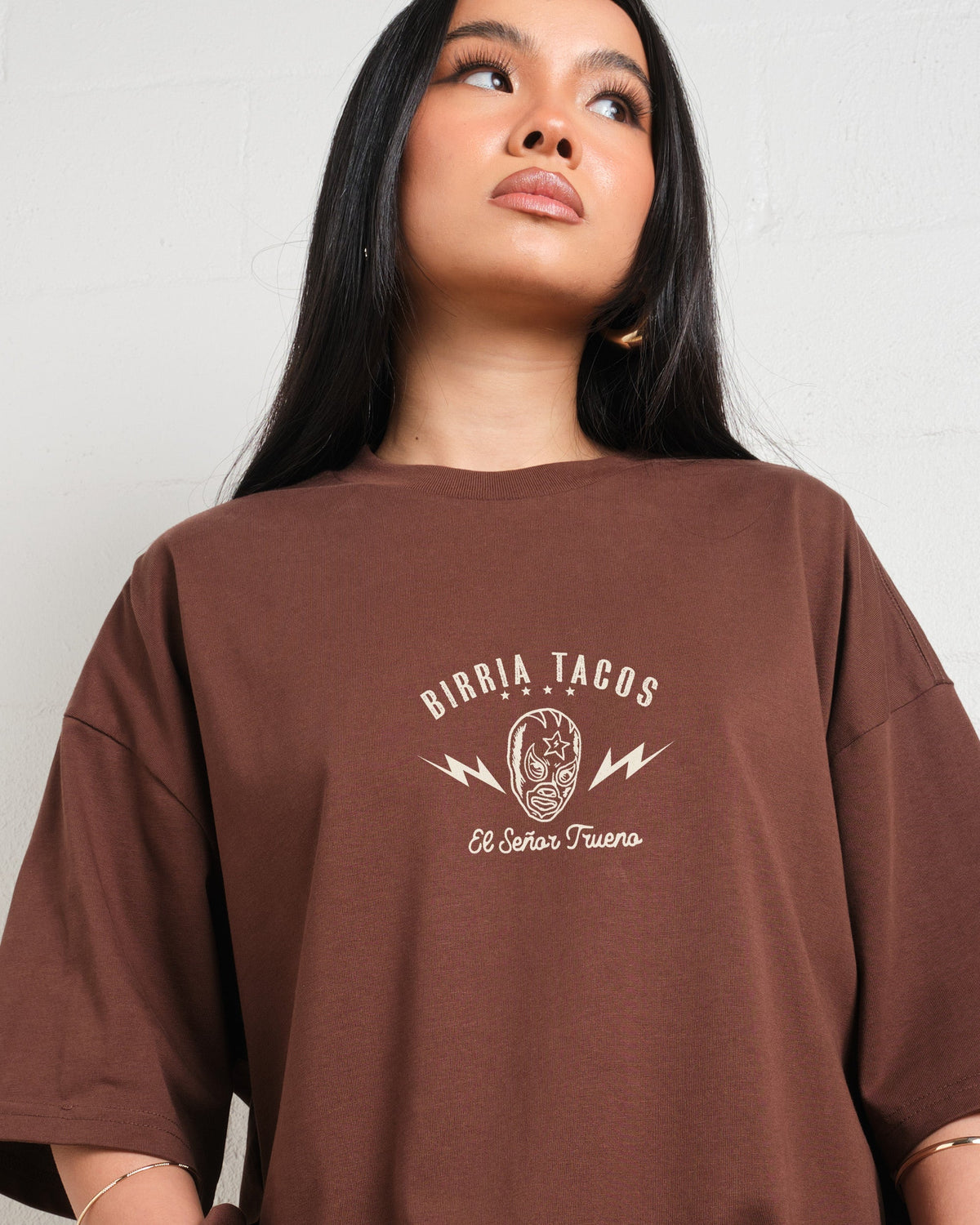 Birria Tacos El Senor Trueno Oversized Tee Unisex