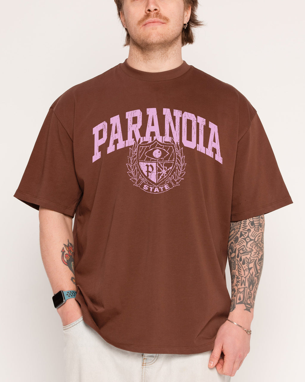 Paranoia State Oversized Tee Unisex