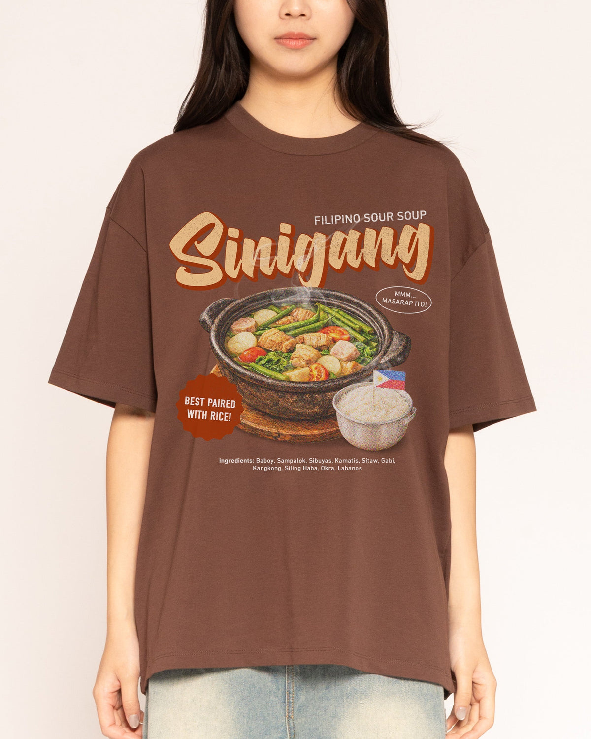 Sinigang Oversized Tee Unisex