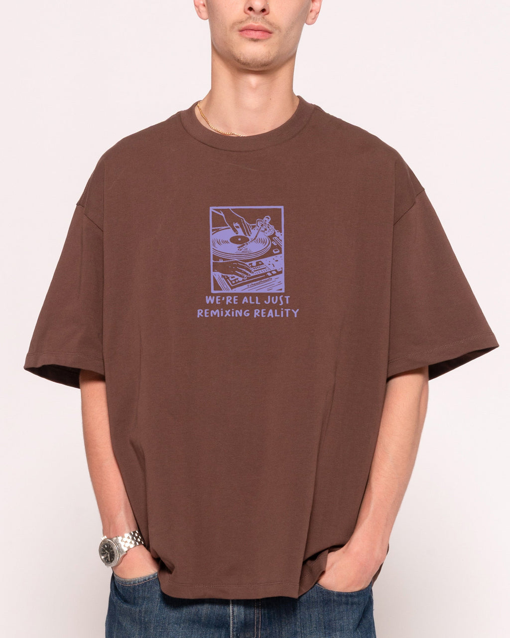 Remixing Reality Oversized Tee Unisex