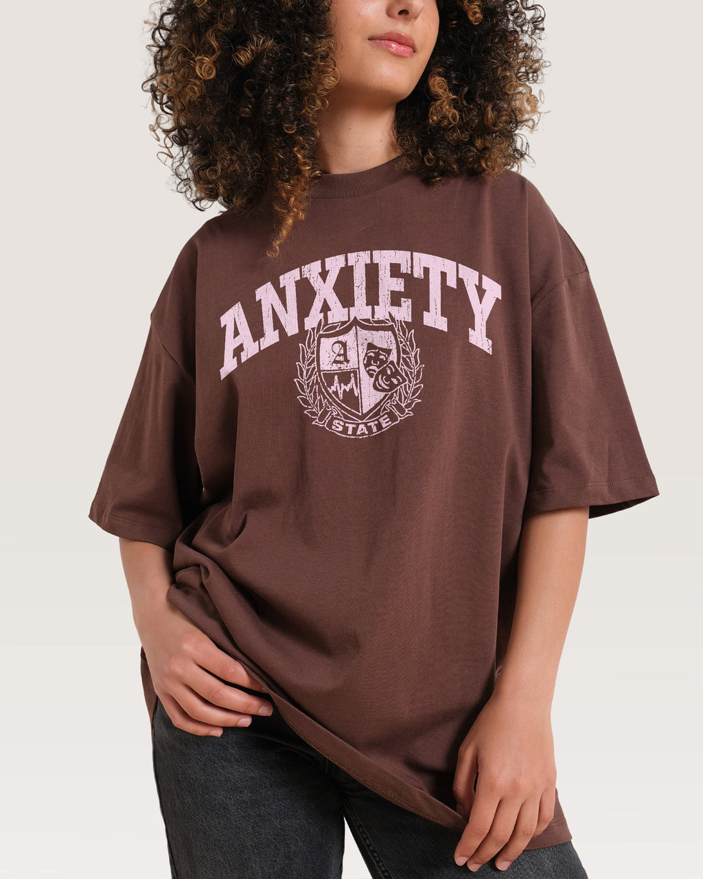 Anxiety State Oversized Tee Unisex