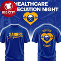 Buffalo Sabres Healthcare Appreciation Night 2026 NHL Two Sided Shirt Unisex