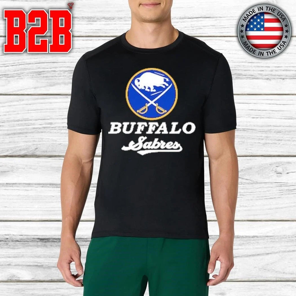 Buffalo Sabres Levelwear Black Team Surge Luxe Signature Knit Shirt Unisex