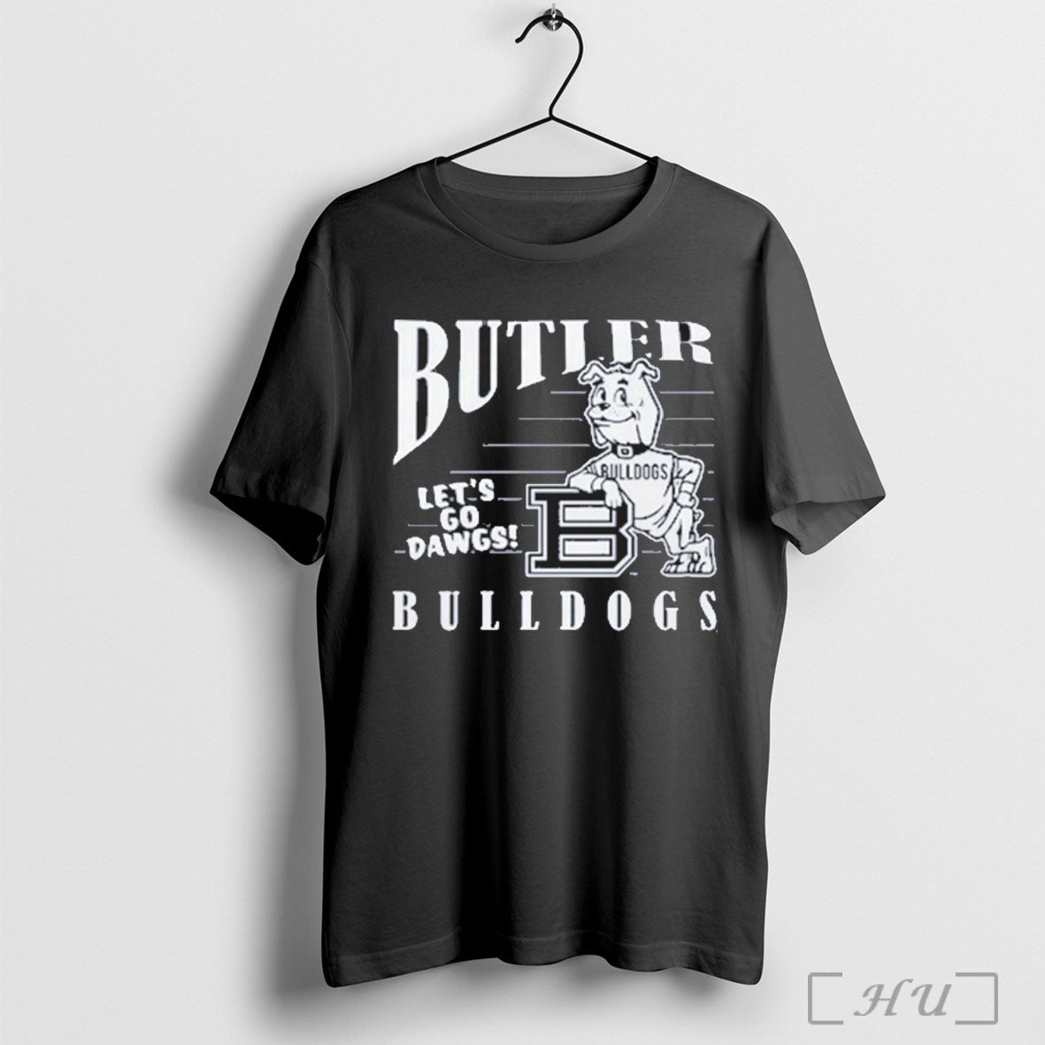 Butler Bulldogs 70s Lets Go Dawgs T Shirt Unisex