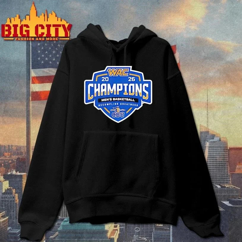 CBU Basketball WAC Champions 2026 Shirt Unisex